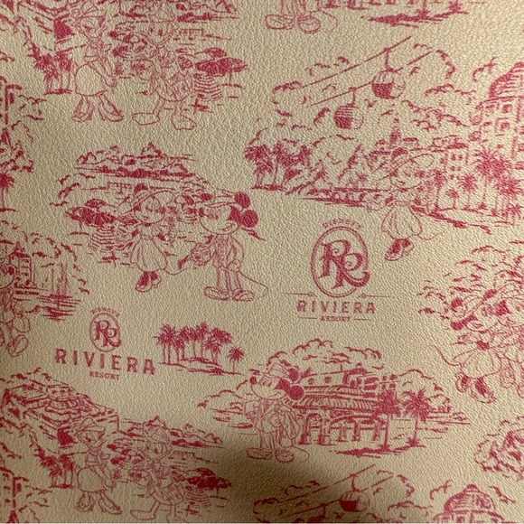 NWT. loungefly Disney Parks Riviera Resort Minnie Mini Pink Backpack Loungefly - Picture 4 of 12